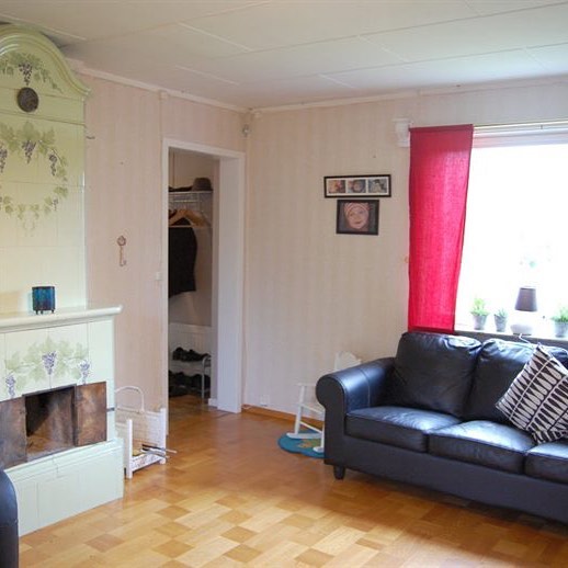 Vardagsrum innan renovering